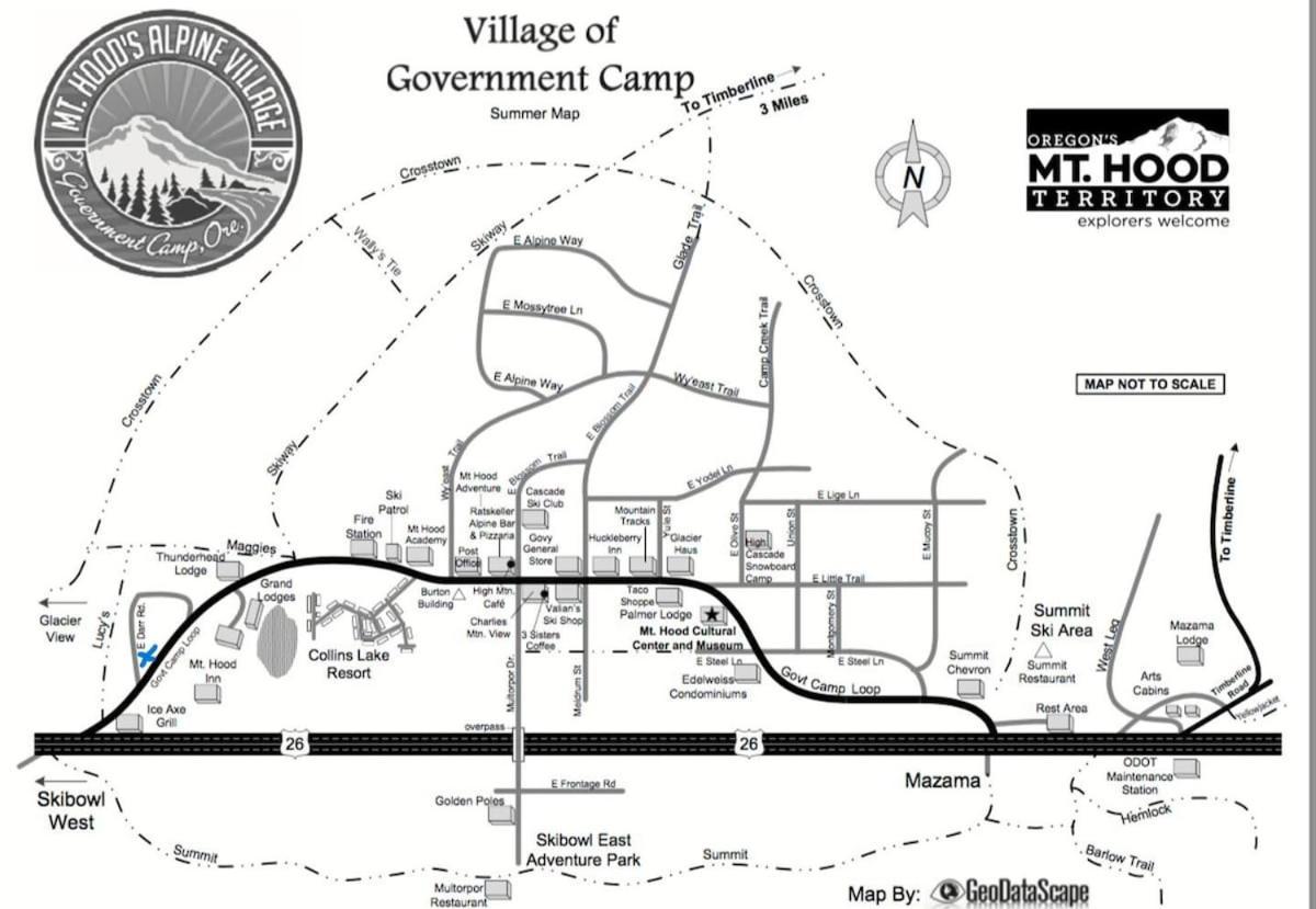Great Blue Lodge - Spacious Ski Lodge, Hot Tub, Sauna, Game Room & More Government Camp Exterior foto
