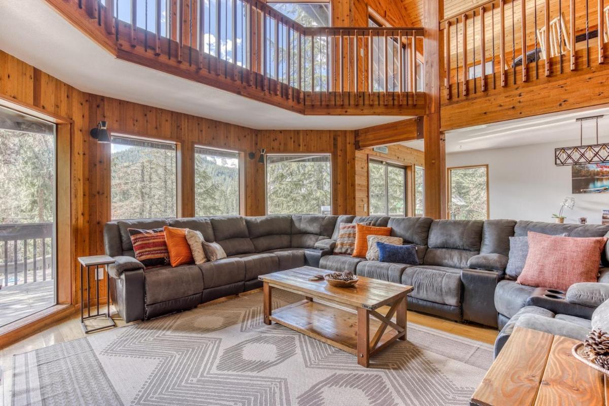 Great Blue Lodge - Spacious Ski Lodge, Hot Tub, Sauna, Game Room & More Government Camp Exterior foto